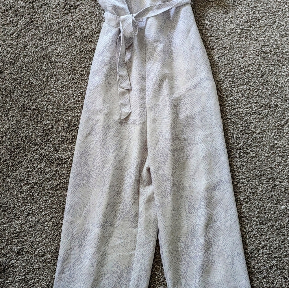 Babaton Strapless Flutter Altamira Jumpsuit - Picture 3 of 6
